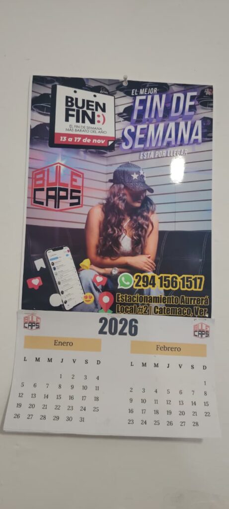 Calendarios 2026